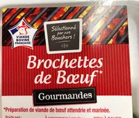 Brochettes de bœuf gourmandes