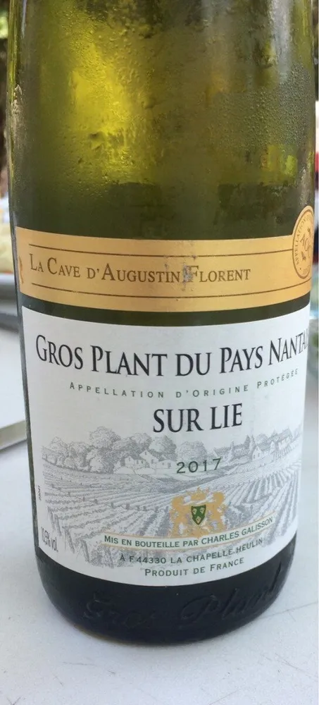 Gros Plant Du Pays Nantais sur Lie