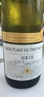 Gros Plant Du Pays Nantais sur Lie