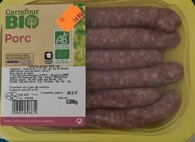 6 Chipolatas Bio