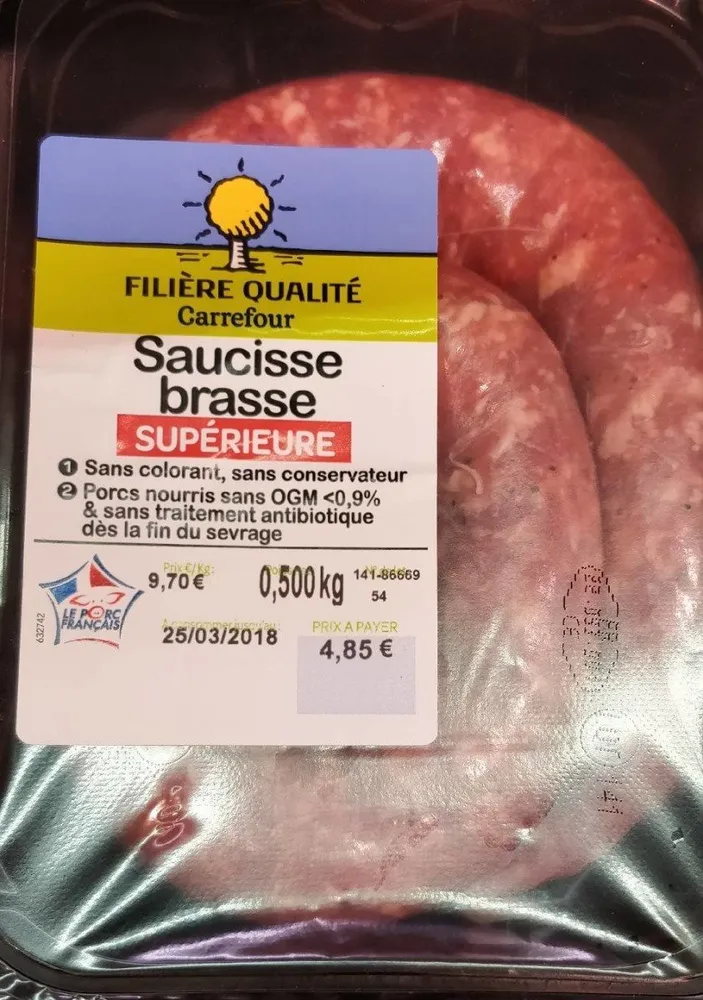 Saucisse brzsse superieure