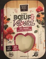 Le palet boeuf et végétal aux graines