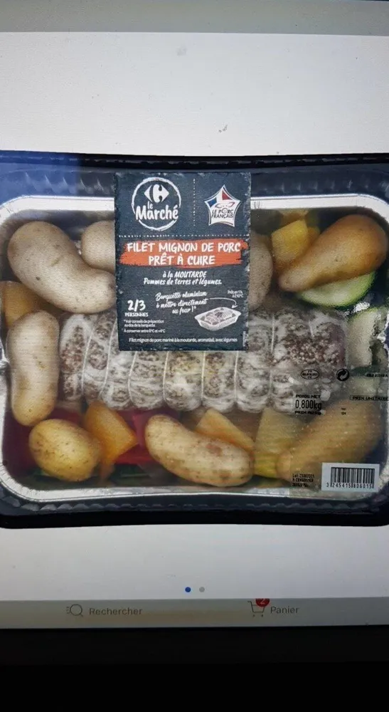 Filet mignon porc à cuisiner