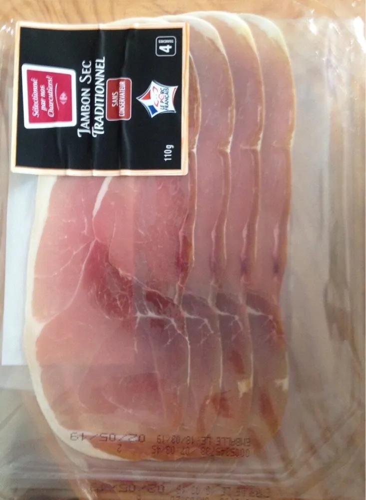 Jambon sec traditionnel