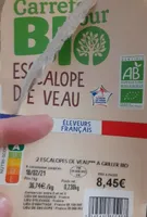 Escalope de veau
