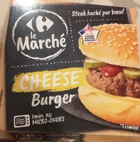 Cheese burger le marché
