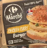 Chicken Curry Burger