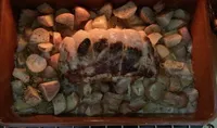 Roti de porc. Farci aux Morilles