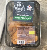 Émincés de porc saveur provençale