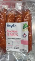 Saucisses fumées