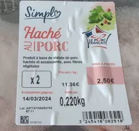 Hache porc