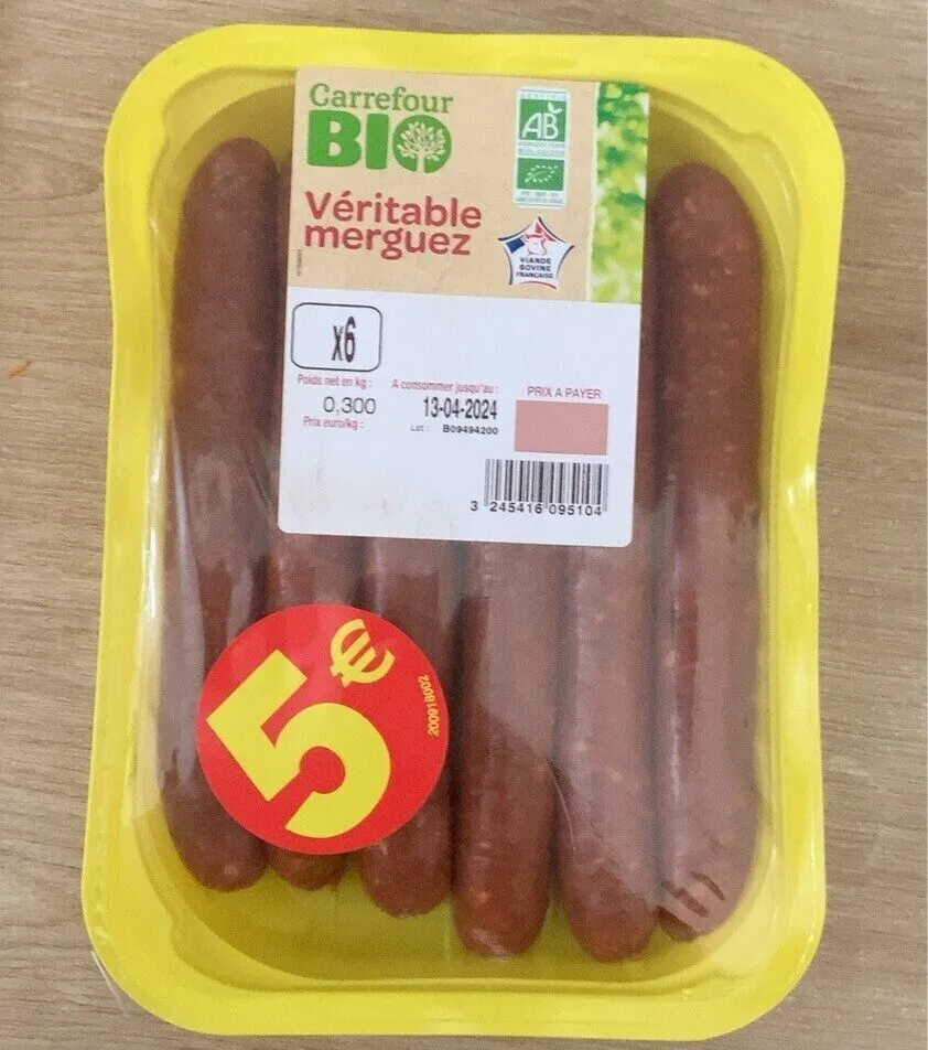 Veritable merguez