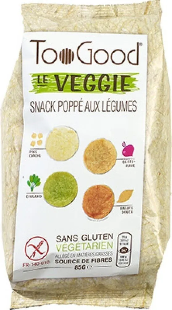 Le Veggie Snack poppé aux légumes