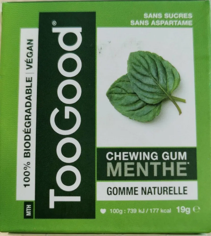 Chewing-gum menthe