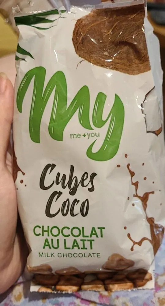 Cube coco chocolat au lait