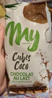 Cube coco chocolat au lait