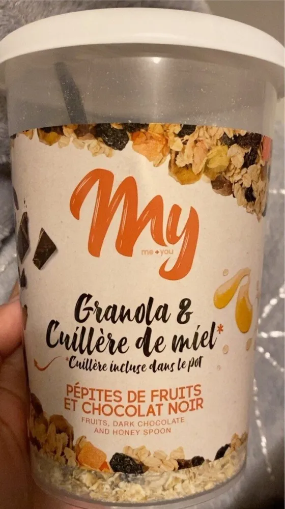 Granola & Cuillère de miel