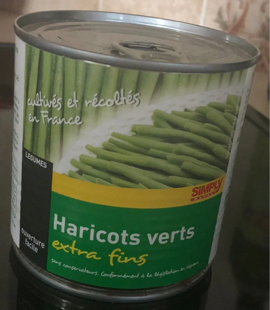 Haricots verts extra fins