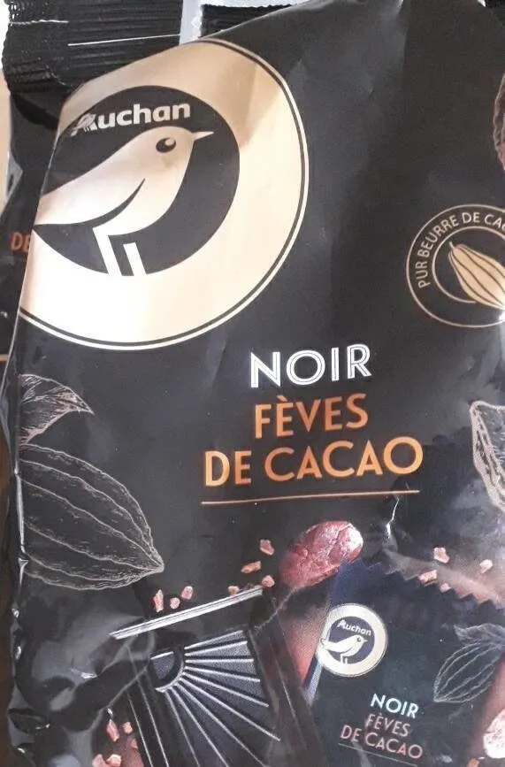 Noir fèves de cacao