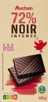 72% Noir intense
