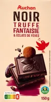 NOIR TRUFFE FANTAISIE et ECLATS DE FEVES