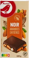 Noir amandes entieres