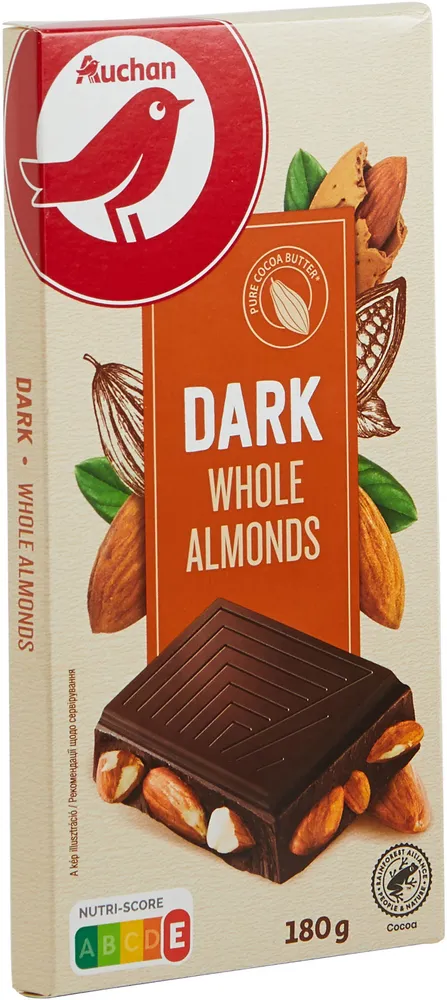 Noir amandes entieres