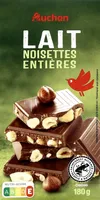 Lait noisettes entieres
