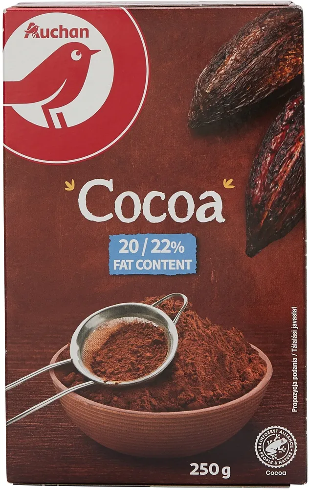 AUCHAN100% CacaoBoissons et préparations non sucré*