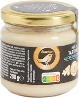 Auchan gourmet tartinable chocolat blanc 200g