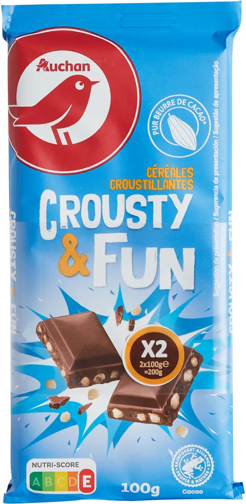 Céréales croustillantes Crousty et fun
