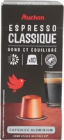 AUCHAN ESPRESSO CLASSIQUERond et équilibré
