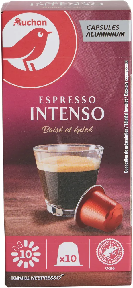 AUCHAN ESPRESSO INTENSEBoisé et épicé