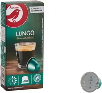 Auchan LUNGODoux et délicatCapsules aluminium