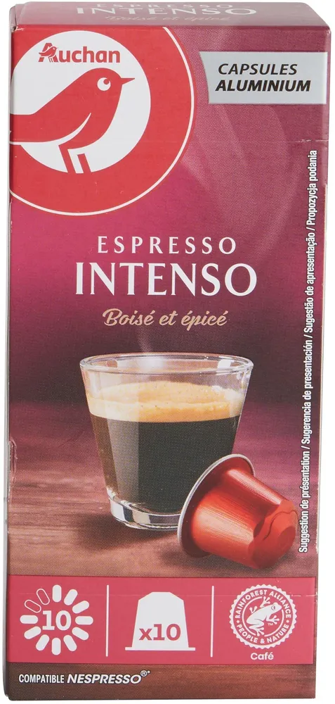 AUCHAN ESPRESSO INTENSEBoisé et épicé