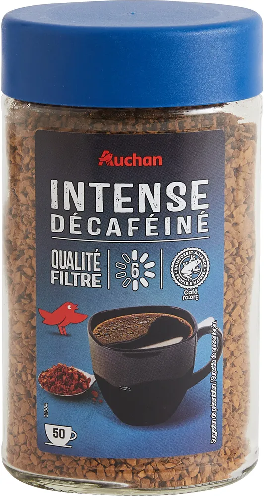 Intense decafeine qualite filtre