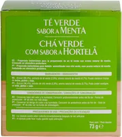 Auchan thé capsules menthe dolce gusto x10 73g packb
