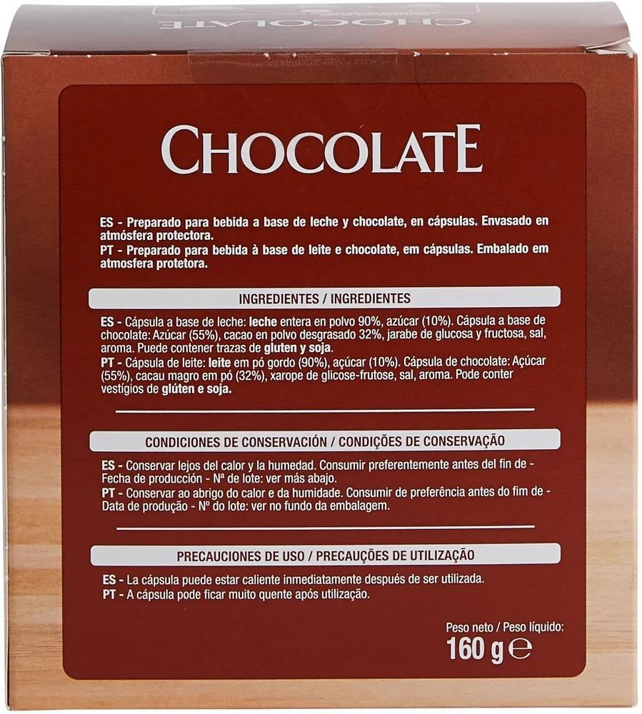 Auchan chocolat dg x10 148g packb