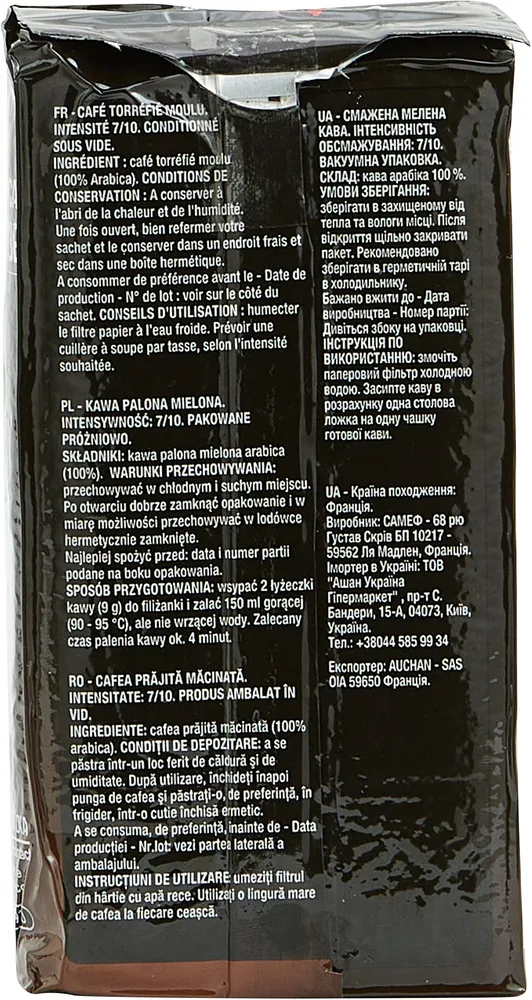 100% Arabica classique Café moulu
