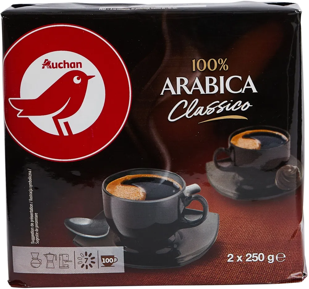 100% Arabica classique Café moulu