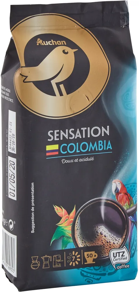 Sensation Colombia doux et acidulé