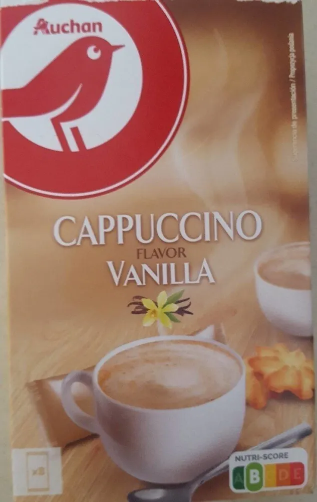 Cappuccino flavor vainilla
