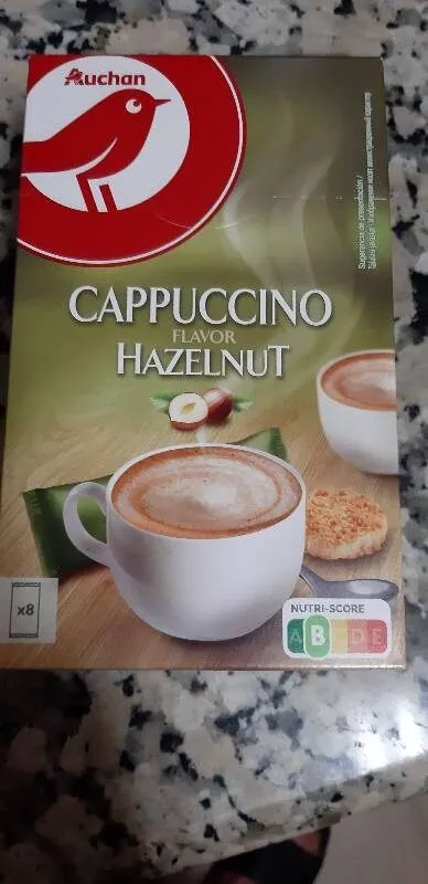 Capupuccino flavor hazelnut
