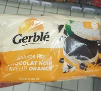 Galette de riz chocolat noir saveur orange