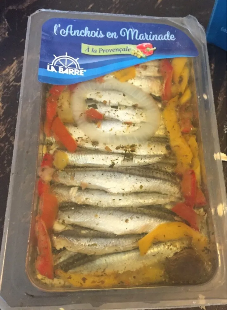 L'anchois en marinade