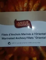 filet d Anchois marinés à l orientale