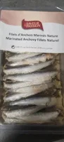 Filets de anchois marinés nature