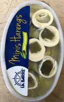 Mini filets d'harengs marinés aux cornichons