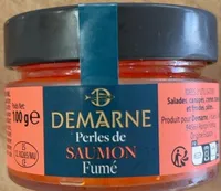 Perles de saumon fumé
