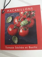 Macarillons Tomates séchées et basilic